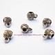 Lot 20 bélières en métal argenté 6mm