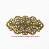 Lot 10 estampes en filigrane 45mm bronze