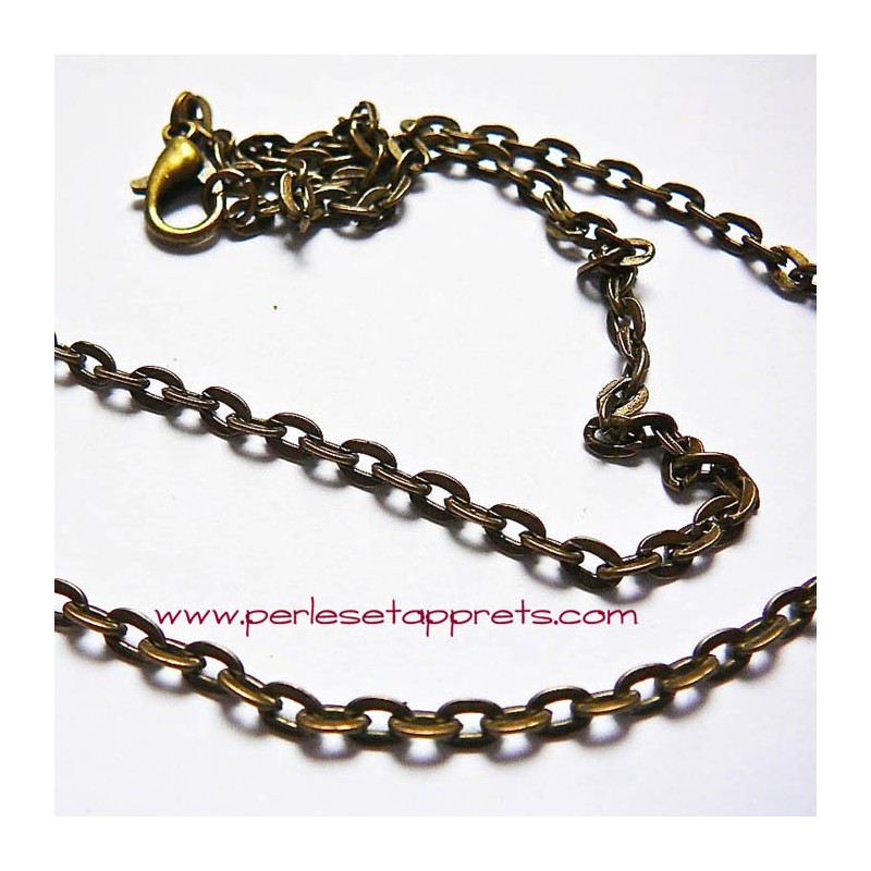 Chaîne Forçat Argentée 4,5 Mm - Rouleau De 3 Mètres Pour Fabrication De Bijoux DIY - Sans Nickel, Métal Léger