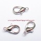 Lot 15 fermoirs 15mm mousqueton argent