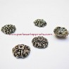 Lot 20 Coupelle ronde 14mm argent