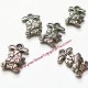 Lot 20 breloques lapin argent