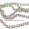 Lot 2m Chaîne maille forçat 5mm argent
