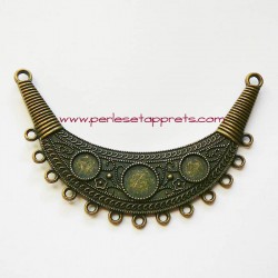 Lot 3 grands pendentifs 80mm bronze