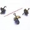 Lot 18 breloque parapluie 18mm bronze