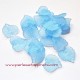 Feuille acrylique bleue 14mm pour bijoux, perles et apprêts