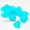 Lot 25 Feuille acrylique 14mm turquoise
