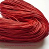 Fil rouge en coton ciré 1mm