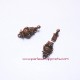 Lot 23 Fermoir hibou 20mm cuivre