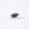 Lot 6 fermoir aimanté 15mm cuivre