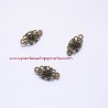Lot 20 connecteur 15mm bronze