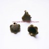 Lot 6 pendentif cône 20mm bronze