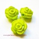 Perle synthétique rose vert clair 16mm pour bijoux, perles et apprêts