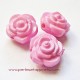 Perle synthétique rose rose 16mm pour bijoux, perles et apprêts