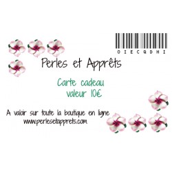 Carte cadeau 10 euros